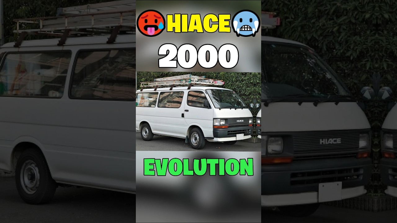 Evolution Of Toyota Hiace | 