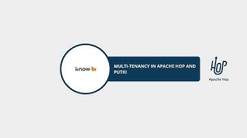 Multi Tenancy in Apache Hop and Putki