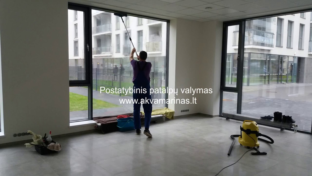 Postatybinis patalpų valymas  www akvamarinas