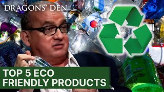 Top 5 Eco Friendly Products In The Den | Vol 1 | COMPILATION | Dragons' Den