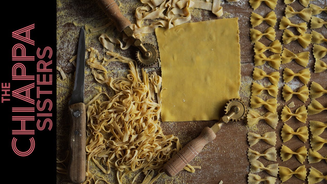 How to Shape Pasta | Chiappa Sisters | TheChiappas