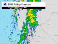 Rain/Snow timing for Friday storm system.