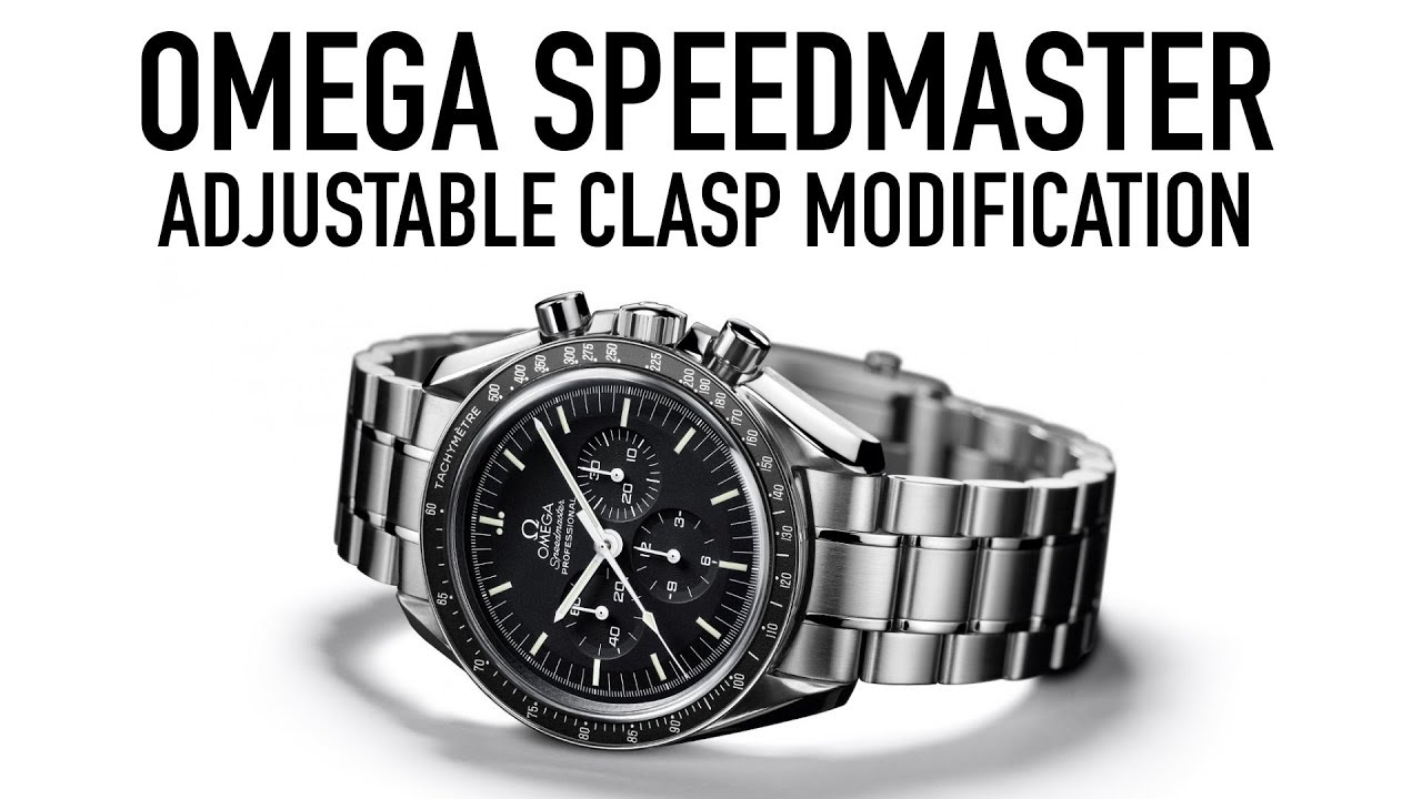 Omega Speedmaster Adjustable Clasp 