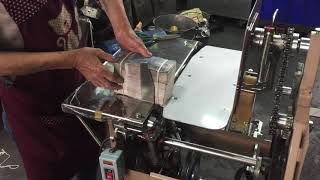 Tying machine for cotton string