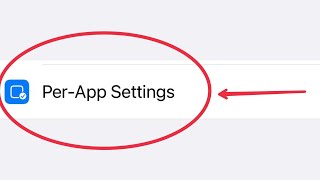What is Per-App Settings || How To Add & Customisation Per-App Settings in iPhone || iOS Profile