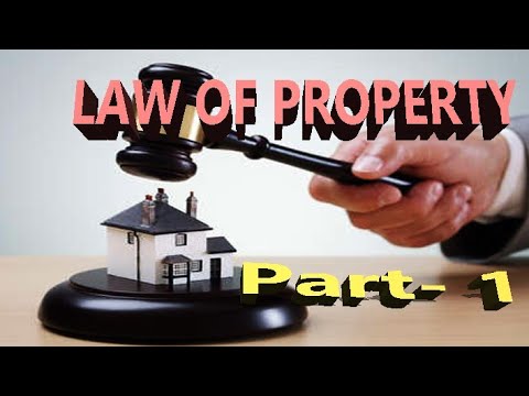 PROPERTY LAW PART-1|| የንብረት ህግ ክፋል - 1 || በረዳት ፕሮፌሰር ዮሐንስ ታከለ