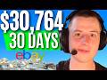 $30,764 in 31 Days — eBay Dropshipping Managed Account Results