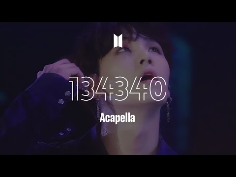 BTS 「134340」 Acapella