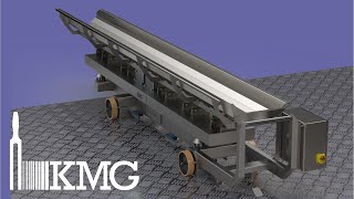 Mobile Vibratory Conveyors | KMG Systems Ltd