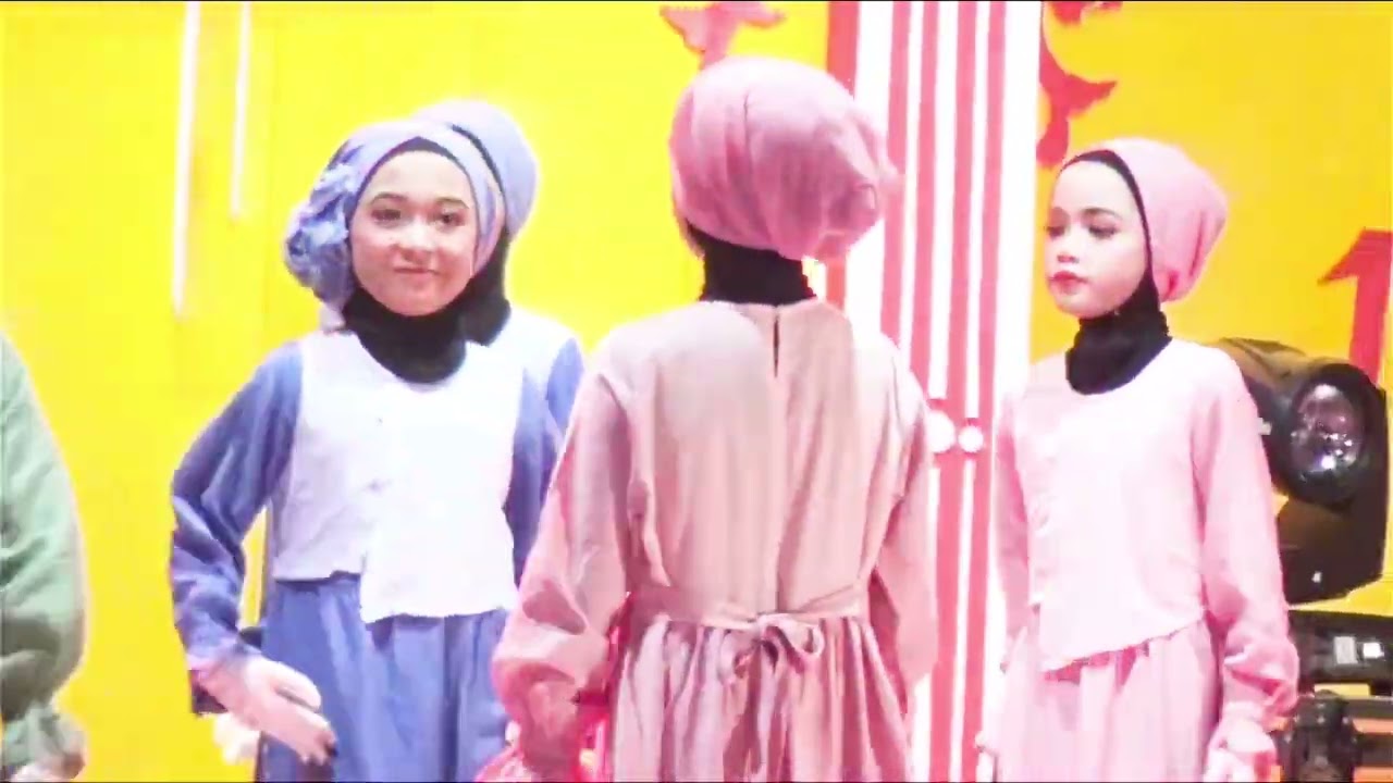 haflatul imtihan ke 15 tpq at taubah // gambus arabic cewek