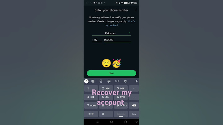 recover my whatsapp account |2024|