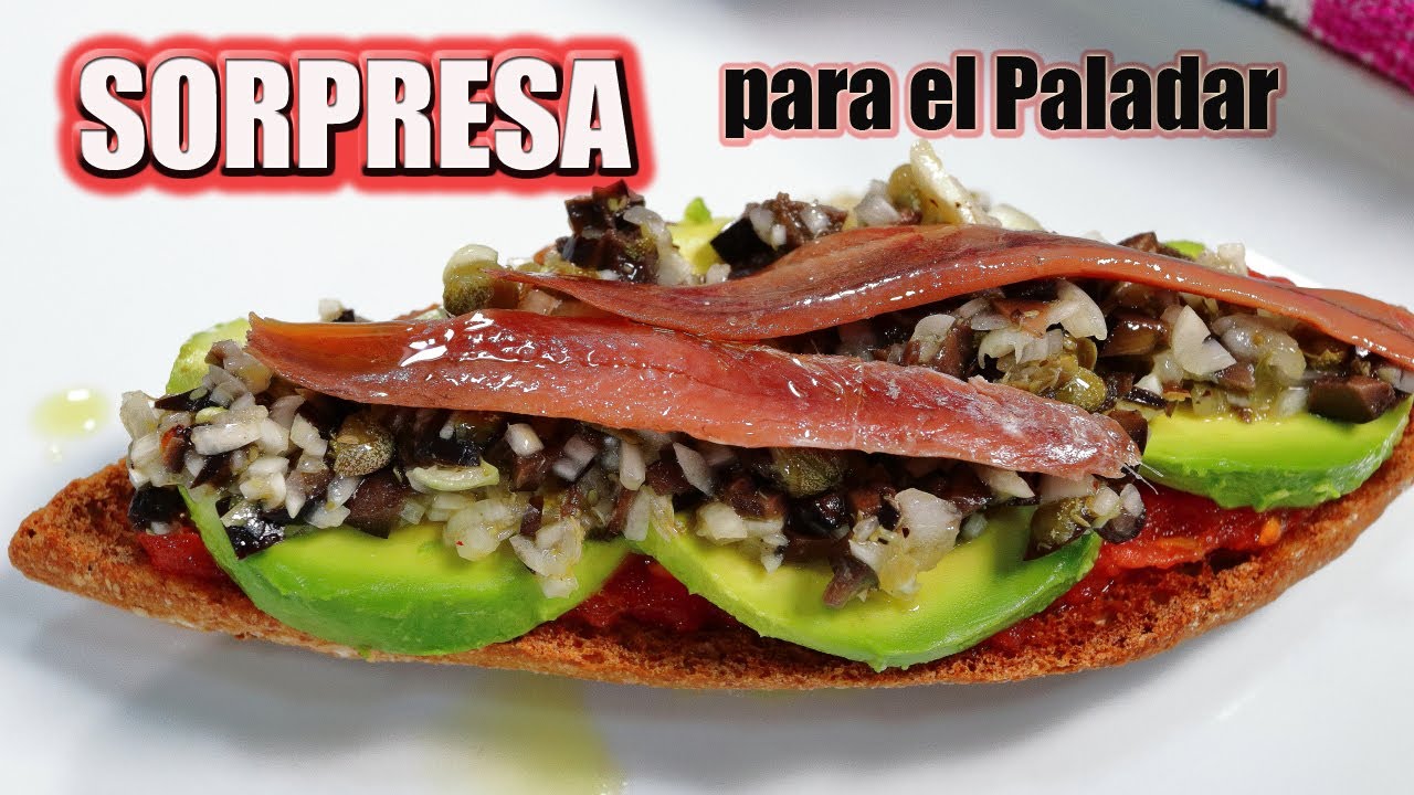 PINTXO de Anchoas y Aguacate
