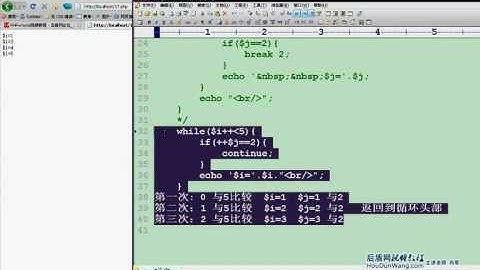 17 PHP视频教程 流程控制（五）