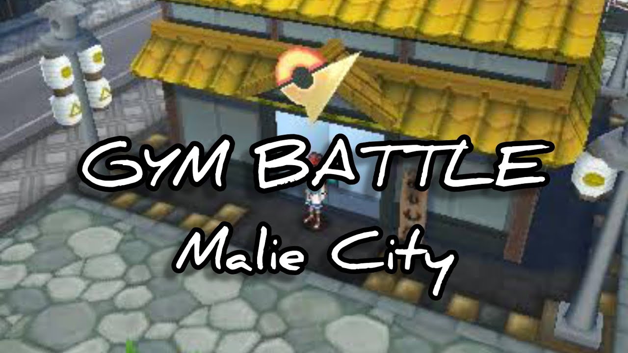 POKEMON GYM BATTLE AT MALIE CITY