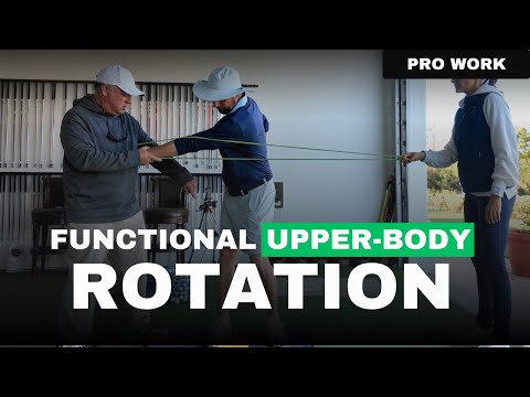 Pro Work: Learn Upper Body Rotation and Create Real Resistance in the Golf Swing