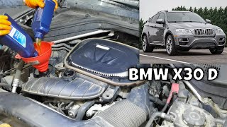 BMW X5/X6 FULL SERVICE (OIL CHANGE STEP BY STEP TUTORIAL ON X 30 Diesel )