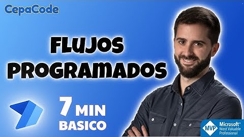 Power Automate - Flujos programados