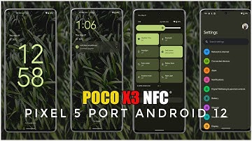 Pixel 5 Port v5 | POCO X3 NFC | INSTALLING TUTORIAL!