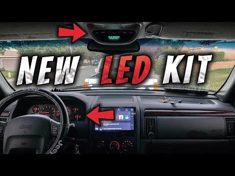 Installing All Interior LED Kits on Chris&rsquo; Jeep WJ Grand Cherokee