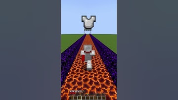 Magma Block VS All Armor in Minecraft 🤯 #minecraft #shorts