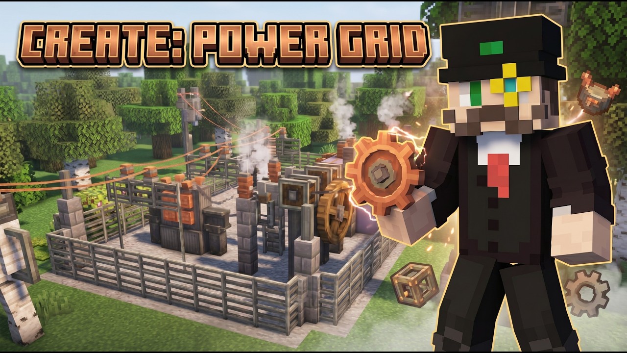 CREATE ELEKTİRİK MODU (New Age den daha iyi) - Create: Power Grid - YouTube
