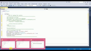 File read Write with Vb.net