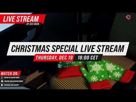 Christmas Special Live Stream 2024 🎄🚛