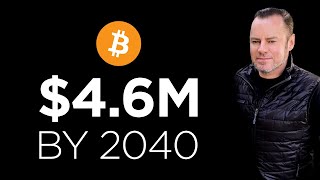 💰Bitcoin's Epic Journey to $4.6M by 2040! 📈