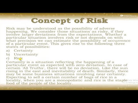 Risk // Ex-Ante Risk and Ex-Post Risk - YouTube