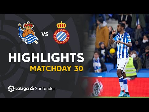 Real Sociedad Espanyol Goals And Highlights