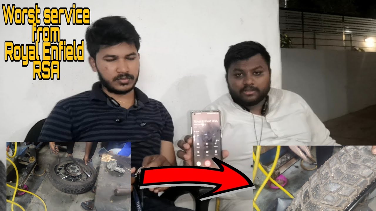 My vehicle got puncher | Worst service from Royal Enfield | Waste of money to invest | afzal's mania