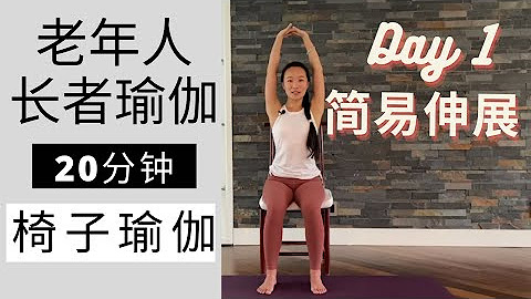 老年人长者瑜伽 | 椅子瑜伽 Chair Yoga