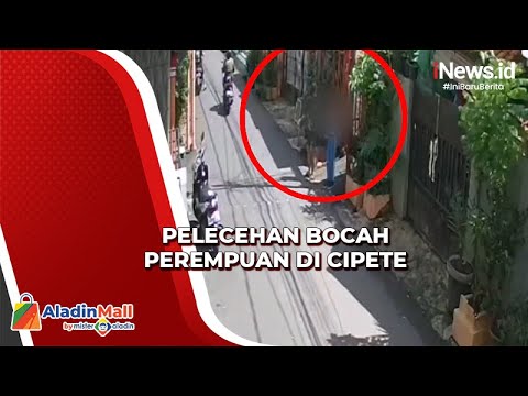 Miris! Pelecehan 2 Bocah Perempuan oleh Remaja Sepulang Sekolah di Cipete Terekam CCTV