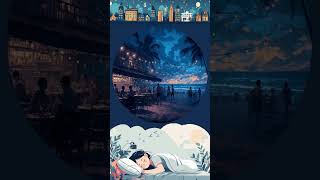 AmbientASMR Music: Beachside Jazz | 1 Hour Waves + Jazz | Let the Wind Flow #ambientasmr#waves#jazz