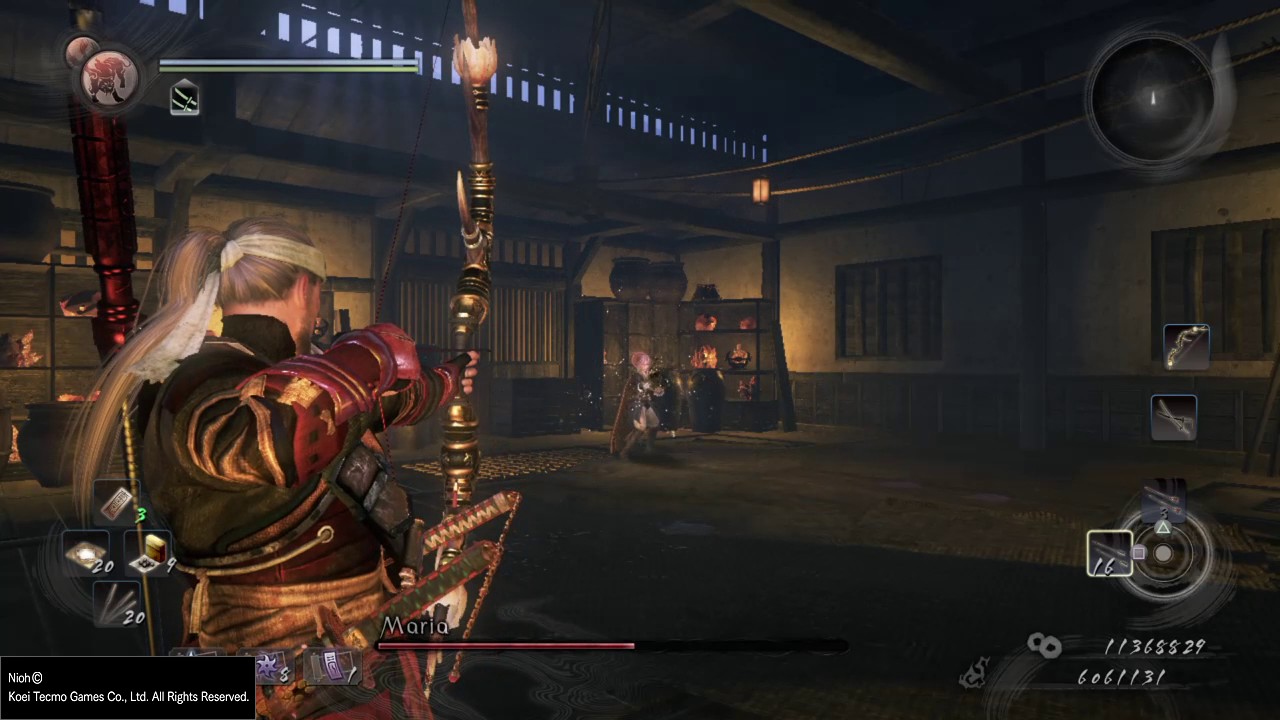 Nioh How to cheese the Maria fight (DLC) Way of the Strong YouTube