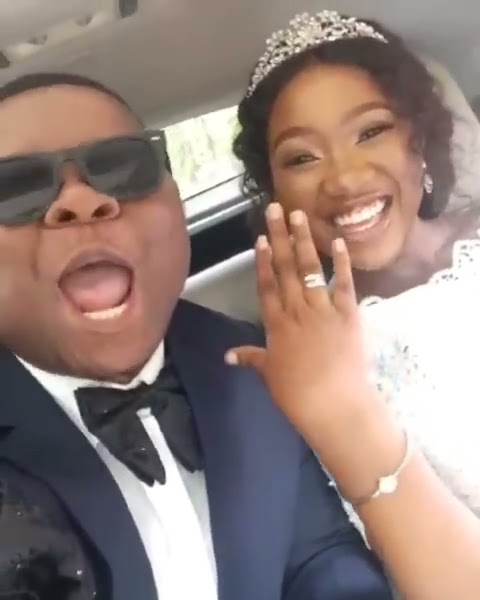 Enock Darko (Watabomshell) Gets Married In Nigeria