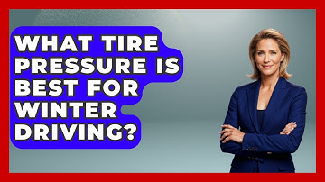 What Tire Pressure Is Best For Winter Driving? - Pit Stop Chronicles