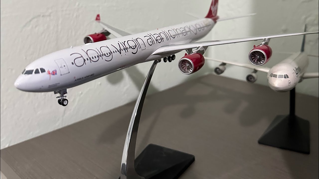 VIRGIN ATLANTIC A340-600 model plane phoenix 1:200 similar to