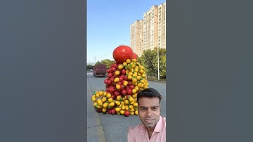 Fruit pair collision special effects c4d animation decompression