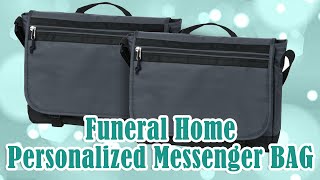 Funeral Director Personalized Messenger Bag