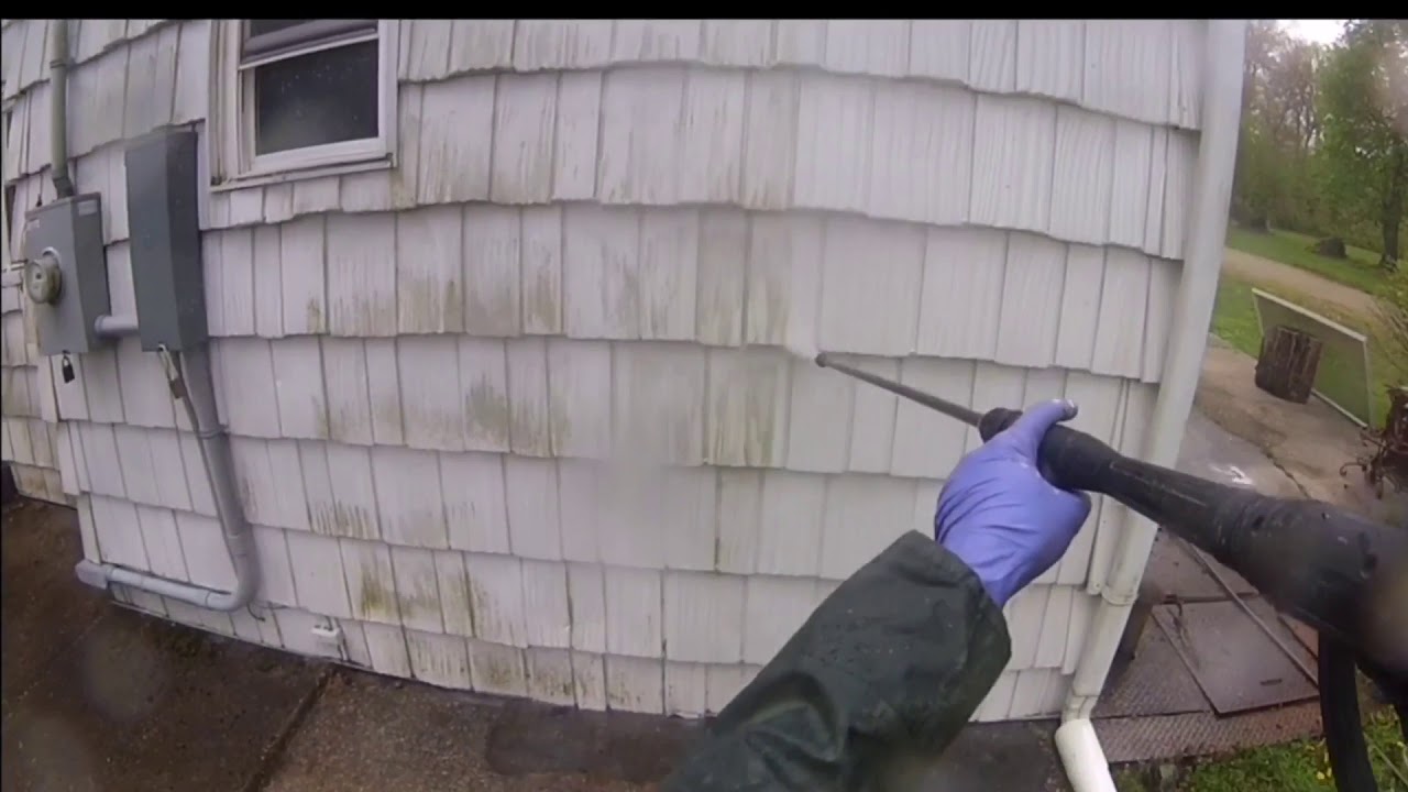 Como lavar una Casa con Hidrolavadora o Pressure Washing