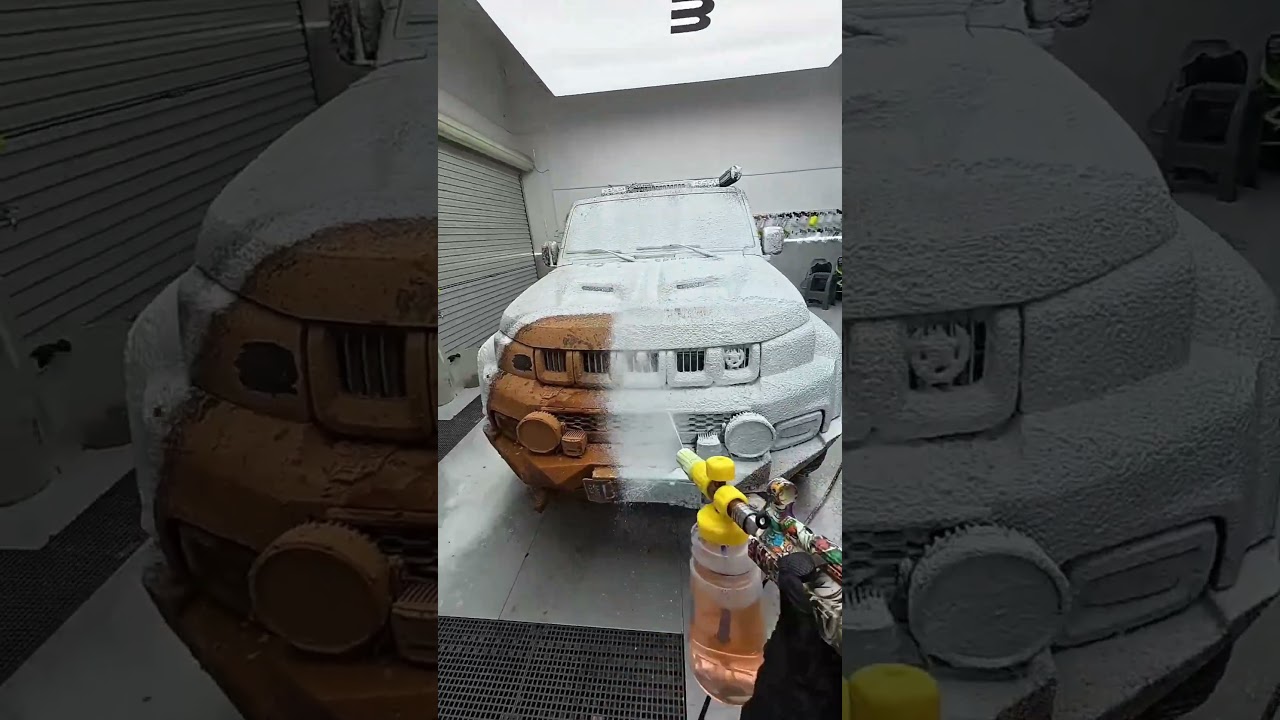 Чистка машины 