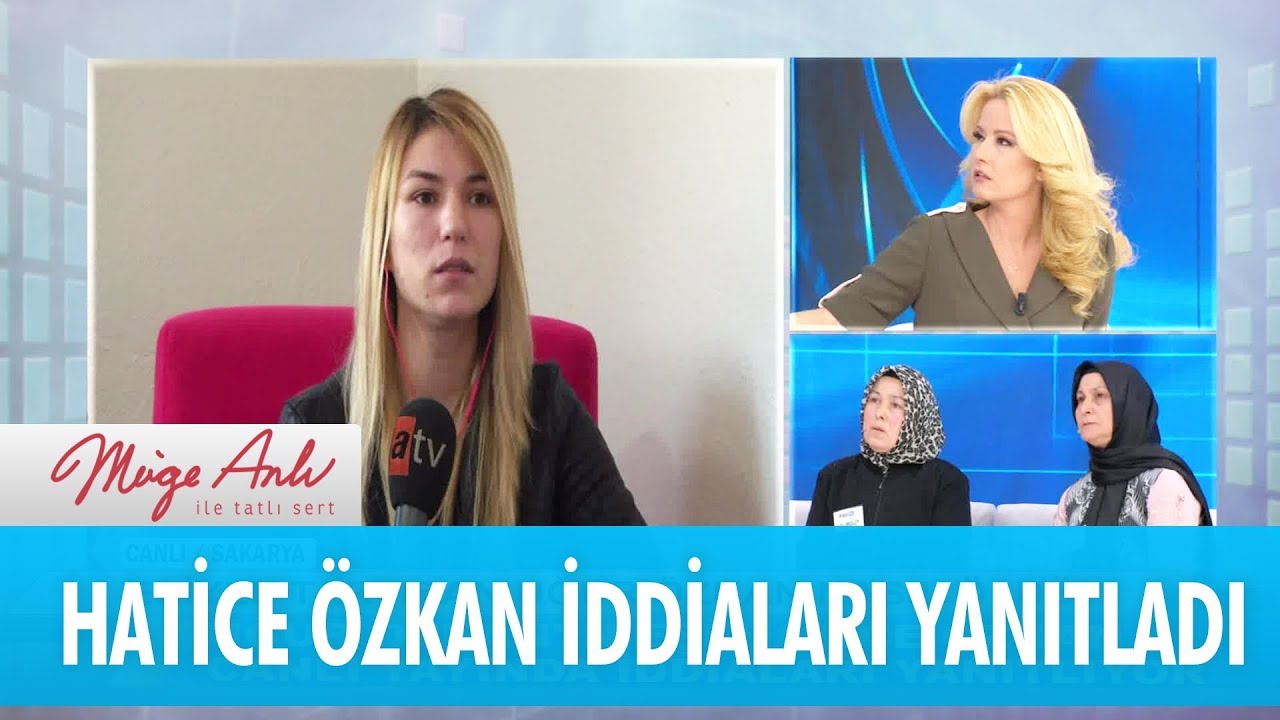Hatice Özkan canlı yayında iddiaları yanıtlıyor - Müge Anlı İle Tatlı Sert 3 Kasım