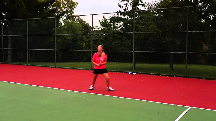 Faith Haedrich College Tennis Recruiting Video