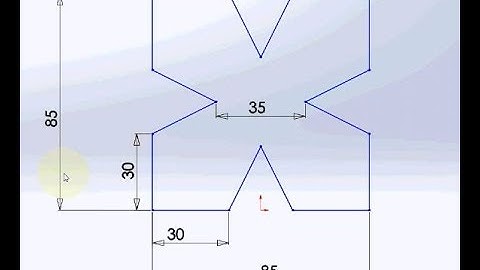 1st SolidWorks sketch Practice tutorial