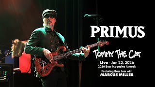 Primus - Tommy The Cat - Live - 2026 Bass Magazine Awards -  Amazing Bass Jam with Marcus Miller