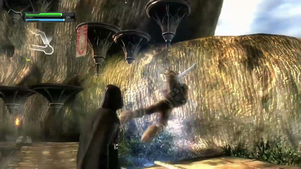 Darth Vader is passed off D: (the forced unleashed)