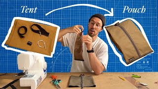 How to sew collapsible packing cubes. Popcorn Pouch beginner sewing tutorial.