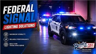 Federal Signal Lighting Build for Winston-Salem PD | Brooks Public Safety Upfit