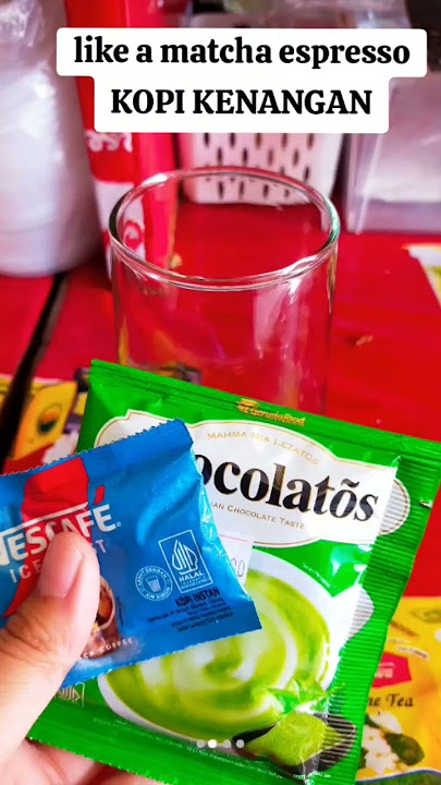 life hacks matcha espresso - KOPI KENANGAN